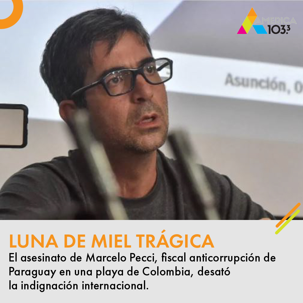 El asesinato del fiscal paraguayo Marcelo Pecci en Colombia, donde disfrutaba de su luna de miel con su esposa, conmocionó al mundo. Poco antes de que se conociera la noticia de su muerte, la periodista Claudia Aguilera, había compartido en redes que iban a ser padres.