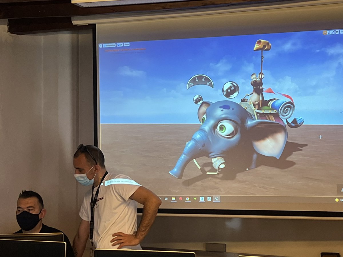 ESAT_Valencia's tweet photo. 🔥 Última clase del curso de Modelado #3D con nuestros alumnos de 2do de #arte para #videojuegos #ESAT_Inside
@ESAT_Valencia
Echaremos de menos las clases de Samu 🦾🦾🦾 https://t.co/CA3YeuVfk1