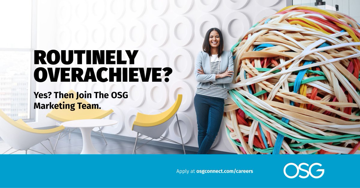Learn all about our OSG Sales team in this Special Edition of Selling Power magazine: okt.to/sU5cba

#TeamworkTuesday #JoinOurTeam #WeAreHiring #Sales