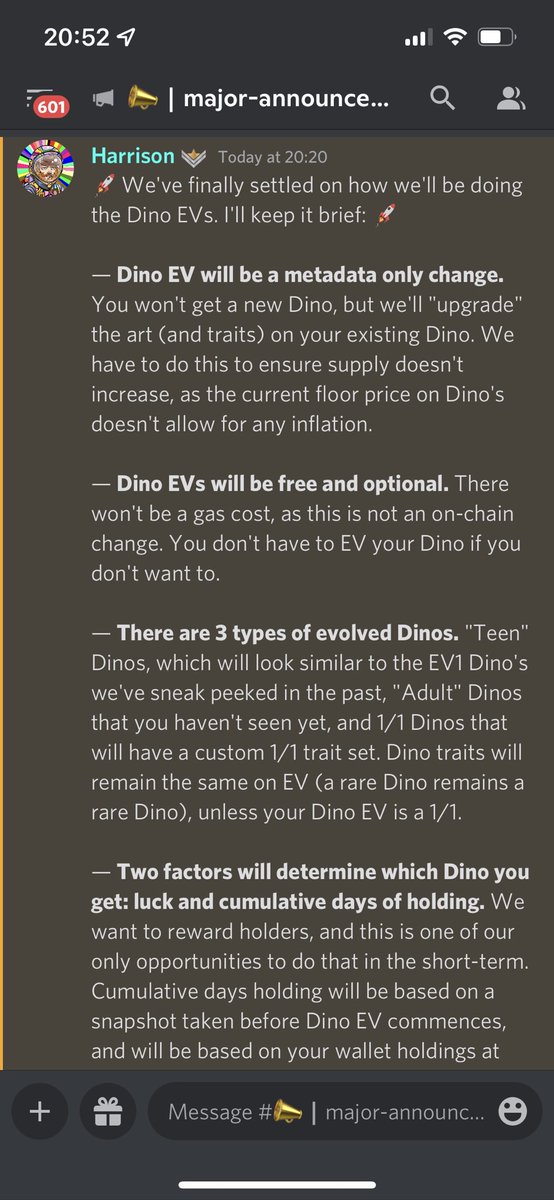 SpacePunksClub's tweet photo. Punks…

Dino evo plan has been finalised! 

#SPC #SPC4L #NFT #NFTCommunity https://t.co/DxCkW5fiVA