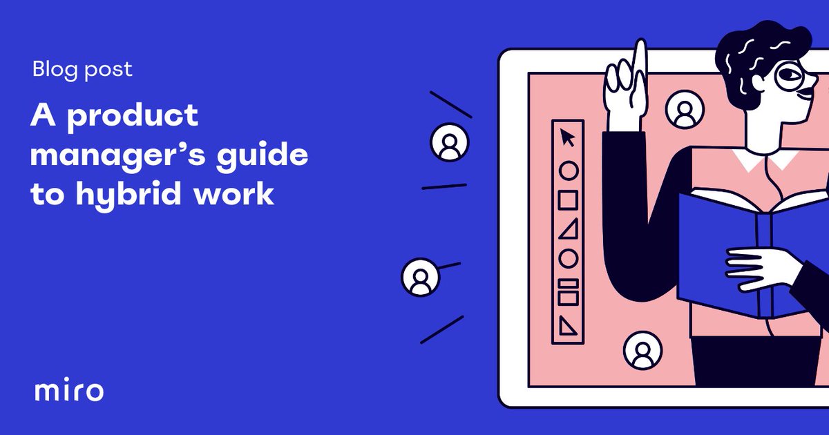 Any product managers in the house? 🖐 This one's for you! Learn how Miro can help you stay connected and engaged in a hybrid world. miro.com/blog/product-m…