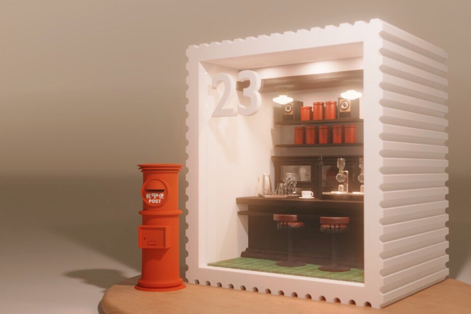 Blender 23日目の成果。
光の復習。ちょっとやりすぎだなって感じだけど、もう朝なのでここまで😪缶にラベル、サイフォンに炎と液体まで詰めたかった…
ー
#blender #blender3d #b3d #blender初心者