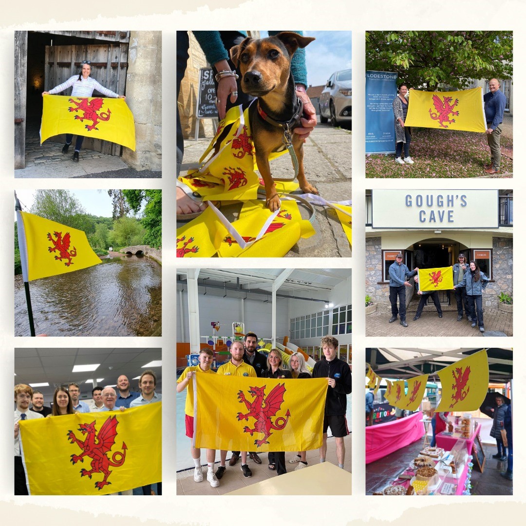 Thank you so much to everyone who has celebrated #SomersetDay today! Whether you've chosen to #FlyTheFlagForSomerset or taken part in our trail challenges, we hope you've had a brilliant day! Here's a round up of some of our favourite photos from today's activities! 🥳🥳