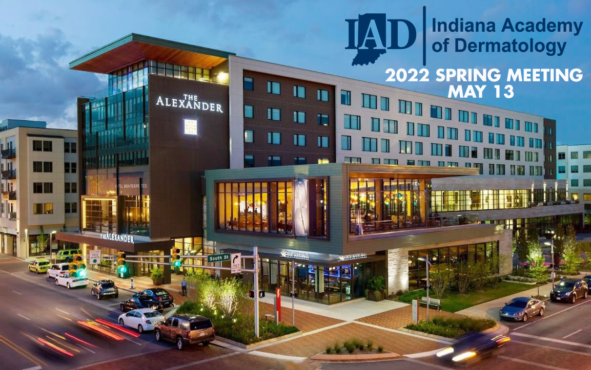 We are excited to be attending the 2022 Indiana Academy of Dermatology Spring Meeting at the Alexander Hotel in Indianapolis on May 13.  Stop by our booth and learn more about our full service reference lab. #IADspringmeeting #Indianapolis #Dermatology #IADSpring2022