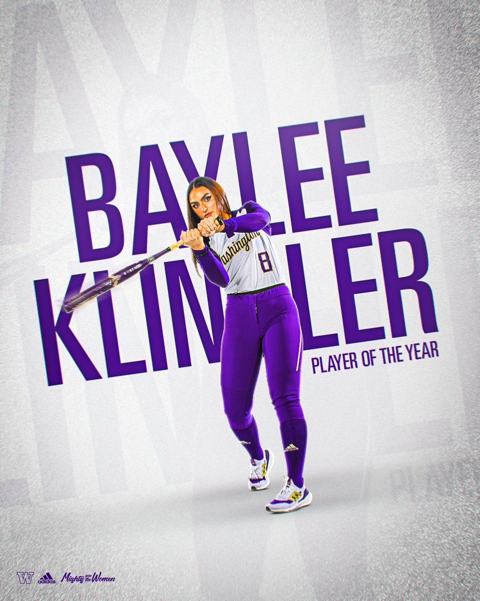 PAC-12 PLAYER OF THE YEAR 🤩

No surprise here for your conference leader in batting average, RBI and home runs!

>> gohski.es/3yxx3Uc

#MightyAreTheWomen x <a href="/bayleekling/">Baylee Klingler</a>