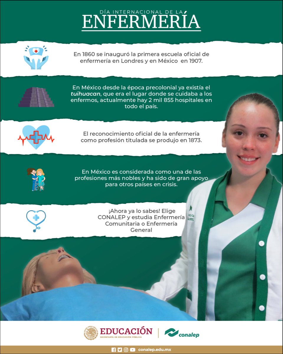 Honramos la noble labor de los hombres y mujeres que se dedican a salvaguardar la vida de otras personas. Asimismo, reconocemos a nuestros estudiantes y egresados de la Carrera en Enfermería deseando una exitosa trayectoria profesional. 👩‍⚕️🧑‍⚕️  

#DíaInternacionaldelaEnfermería