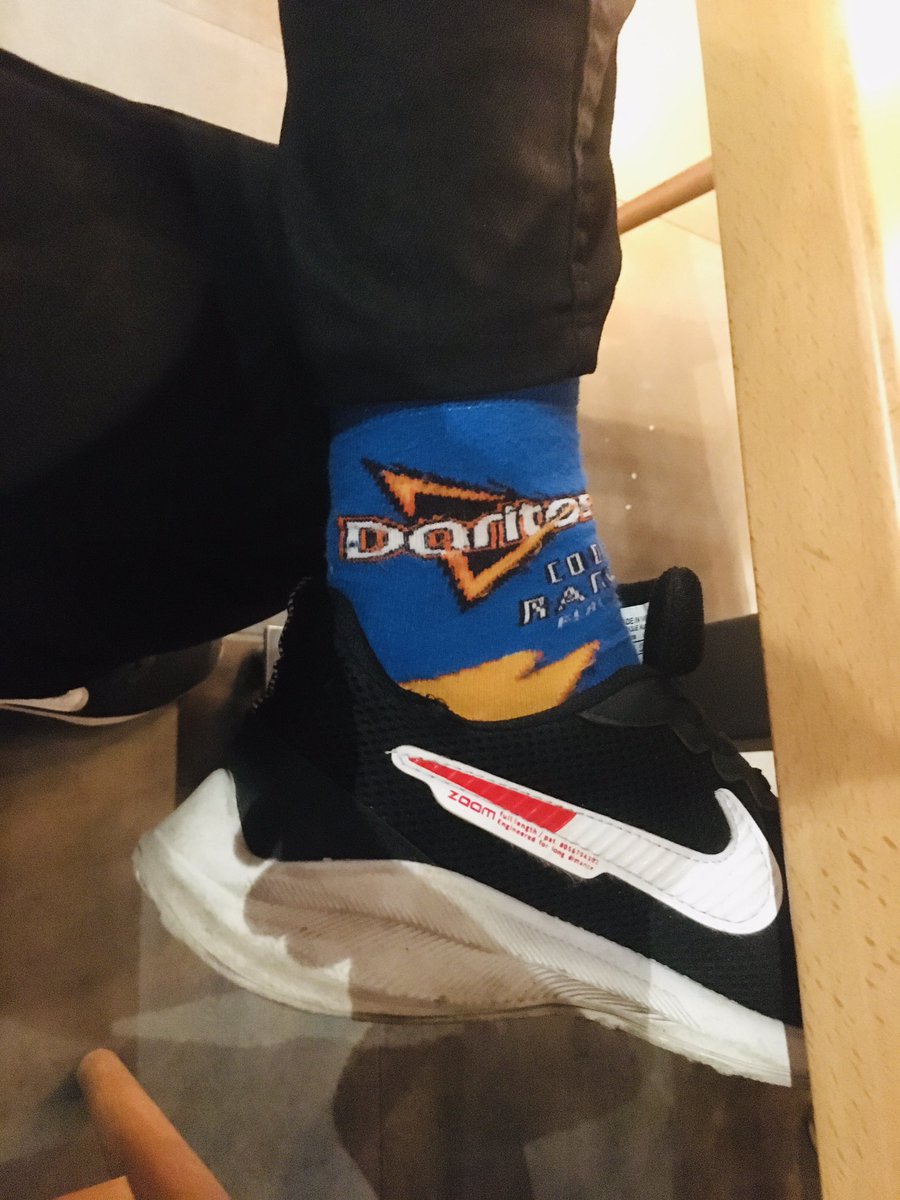 İş yerimde herkes çoraplarıma hasta 😁 
Bedavadan reklam <a href="/DoritosTurkiye/">Doritos Türkiye</a>