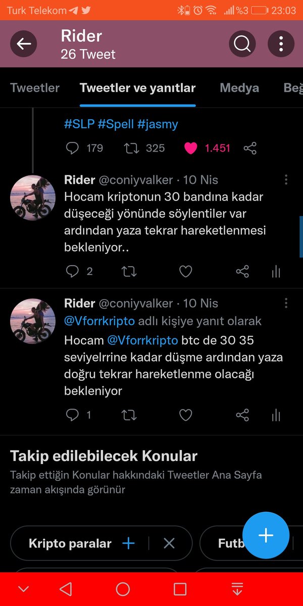 coniyvalker's tweet photo. @Vforrkripto Bas bas bağırdım kimse takmadı :) https://t.co/rFjjEFMXvX