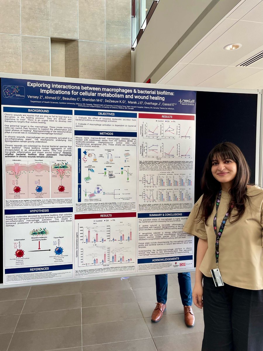 Edana Cassol (@cu_immunology) on Twitter photo Very proud of my MSc student (<a href="/zoyaversey/">Zoya</a>) and her first place poster at Life Science Day! <a href="/CarletonScience/">Carleton Science</a> <a href="/CarletonHsgsa/">Health Sciences Graduate Student Association</a> Very proud of my MSc student (<a href="/zoyaversey/">Zoya</a>) and her first place poster at Life Science Day! <a href="/CarletonScience/">Carleton Science</a> <a href="/CarletonHsgsa/">Health Sciences Graduate Student Association</a>