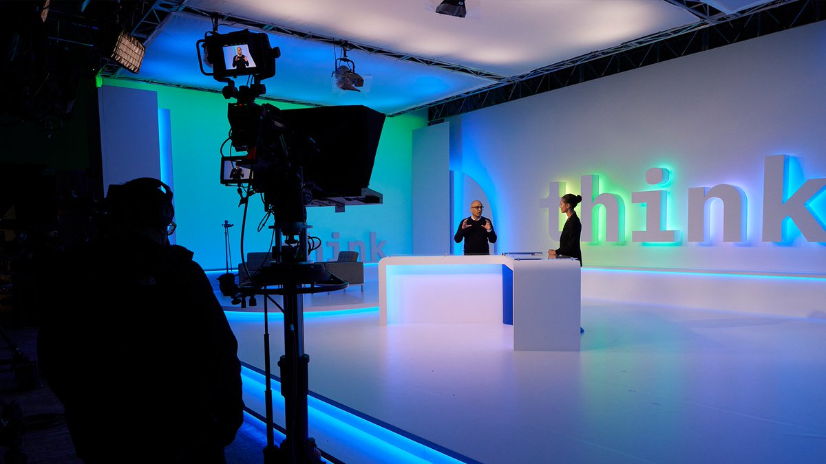 IBM's tweet image. That’s a wrap from Think Broadcast. 

Thanks for tuning in to our premier virtual event. Revisit the excitement any time: ibm.co/3Macwc0

#Think2022 | #BehindtheScenes