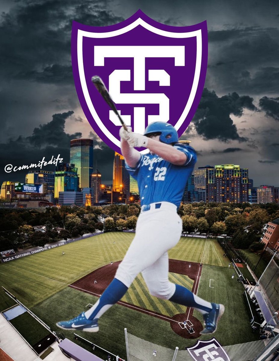 bentrucke's tweet photo. Committed. Thank you to all of my family, friends, coaches, and teammates who have helped me get to where I am today. Can’t wait to be a Tommie! #RollToms 🟣⚪️ @WMBaseball1 @pitch2pitch @PBRMinnesota https://t.co/0Hdl8aP40w