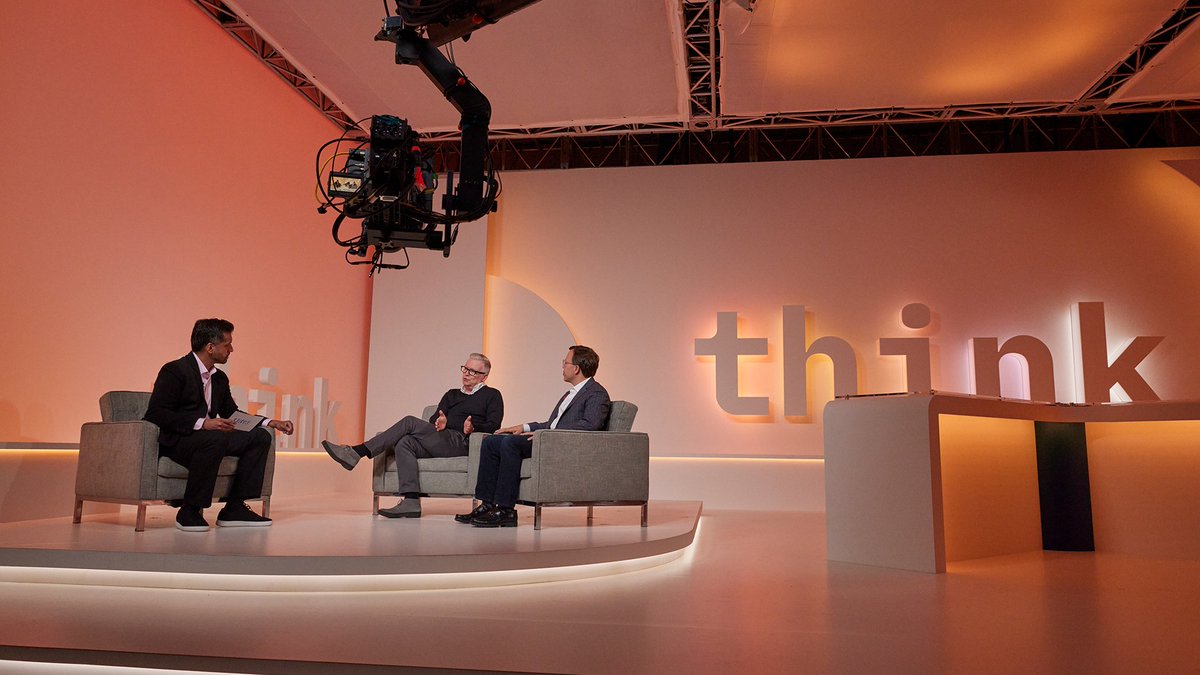 IBM's tweet image. That’s a wrap from Think Broadcast. 

Thanks for tuning in to our premier virtual event. Revisit the excitement any time: ibm.co/3Macwc0

#Think2022 | #BehindtheScenes