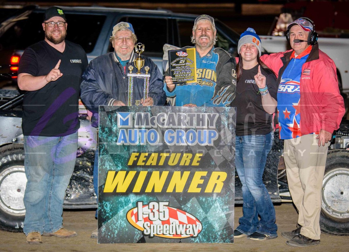 MMENT_1's tweet photo. Congratulations to Tom Cordray on picking up the feature win, Saturday night, at Winston I-35 Speedway in Missouri. He took home the win in his Rocket XR1 by MME with Integra Shocks. #RocketXR1byMME #IntegraShocks @Rocket_Chassis @Keyser_Integra 🏁

📸 Lisa Burlington Photography https://t.co/XXzm0a5NsU