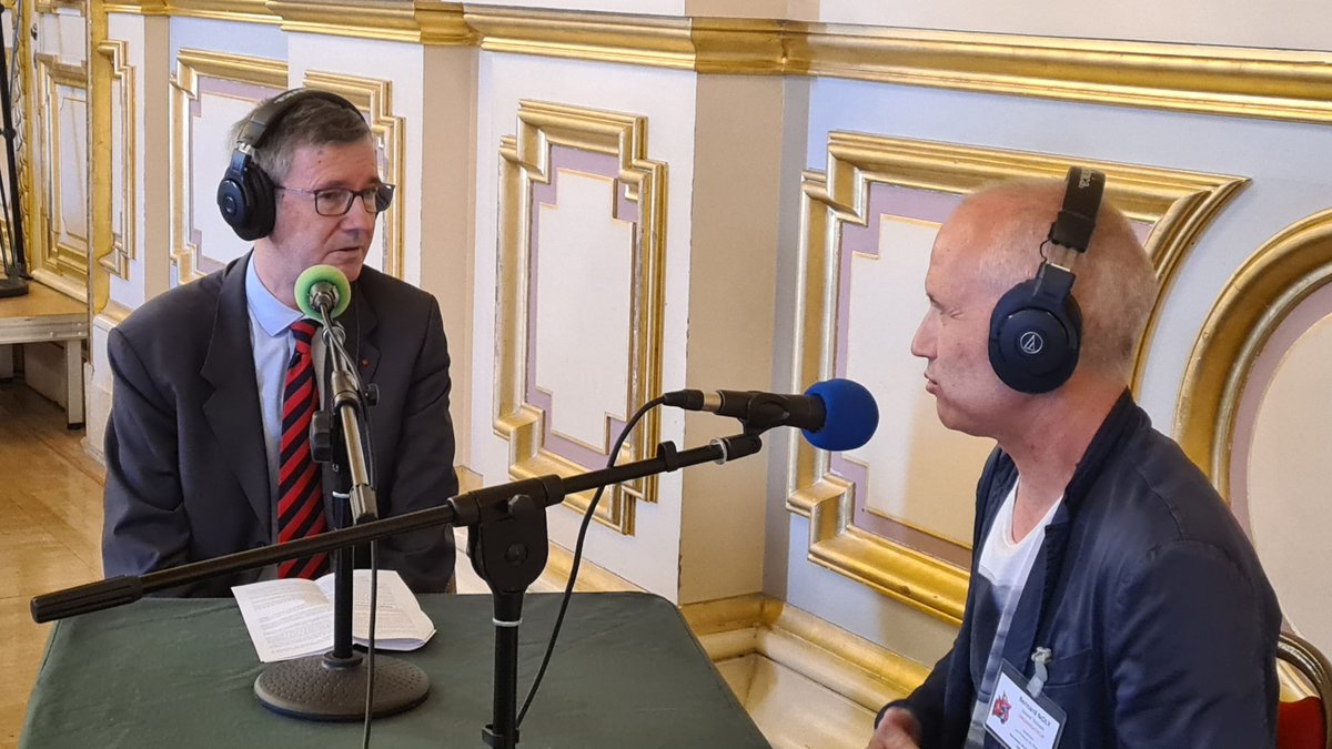 6/ Et une webradio en fil rouge, enregistrée tout au long de la journée grâce à Bernard Noly (Francas) et Antoine Quévreux (Canopé) ! Nous partagerons prochainement... @Canope_69