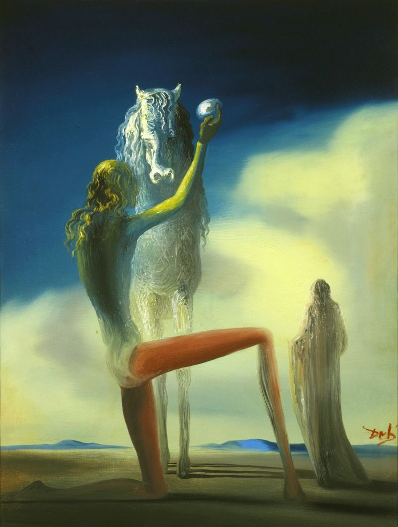 historiayarte_'s tweet photo. “El caballero de la muerte” es una obra realizada por el pintor español Salvador Dal�� en 1934. https://t.co/UbEDmF3XYC