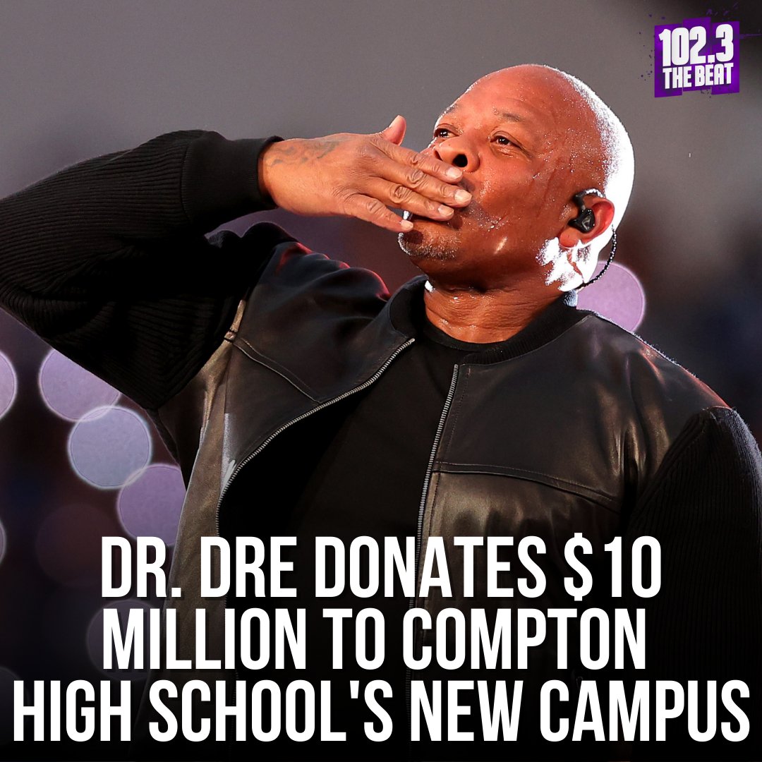 😱🤯#DrDre is seriously giving back! 

Head to our website for all the details!