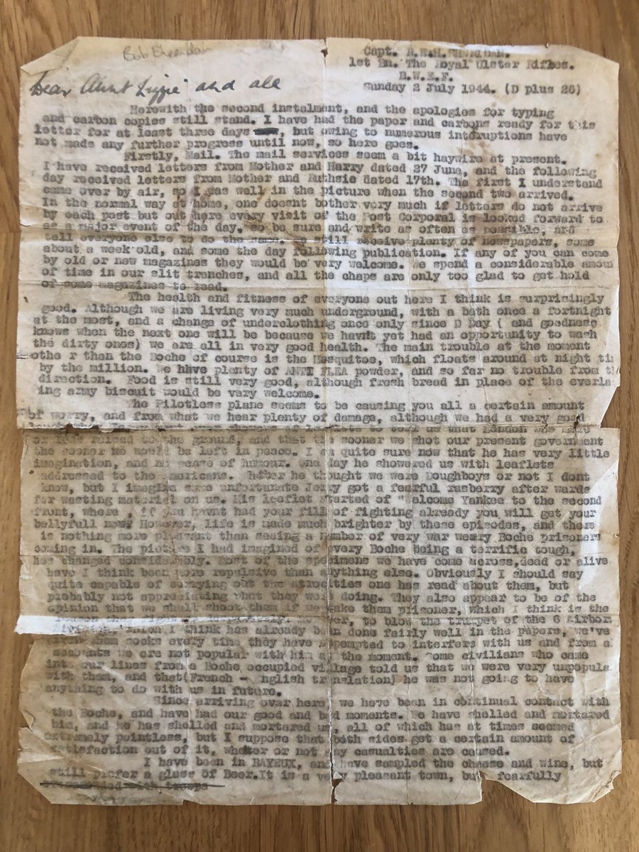 deedocod's tweet photo. Look what I found today.. letters to my great granny #lizziegilbert #craigdaniel from her cousin Jim in #ww1 and nephew #bobsheridan #ww2 #gold #pieceofhistory #treasure https://t.co/OHQTmuh73K