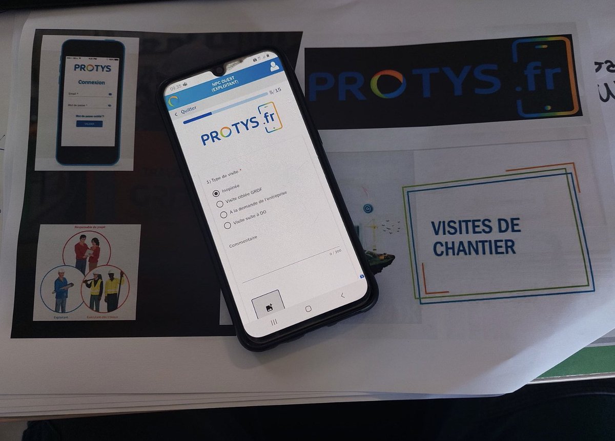 Ce matin chez #GRDF à l’#AILILLEMETROPOLE c’était « formation » et « information» sur Protys Mobile pour la bordée d’astreinte. La prévention des DO au cœur de la sécurité industrielle de GRDF, toutes nos équipes sont mobilisées autour de cet objectif commun! 
#DRNO #GAZIER #AILM