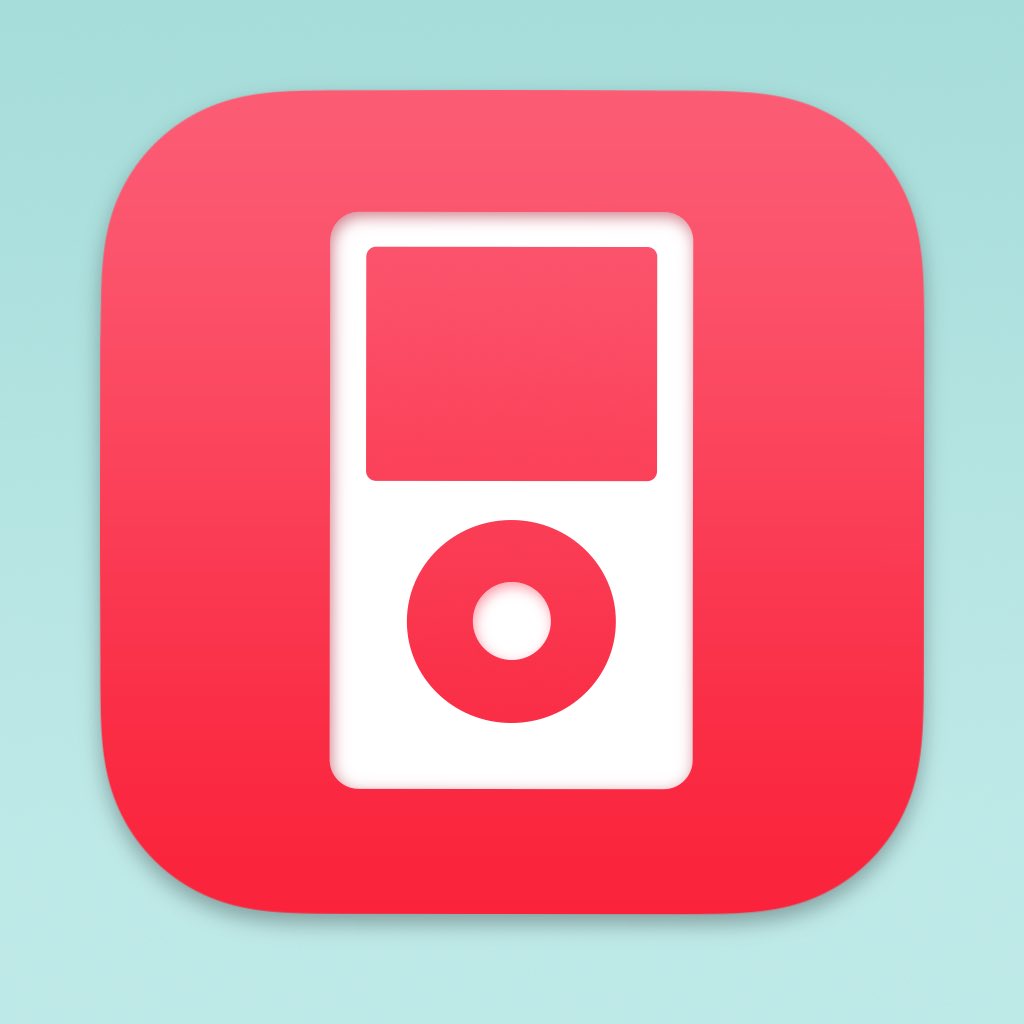 Maybe we can petition Apple to update the Music icon. #RiPod, image size:1024x1024