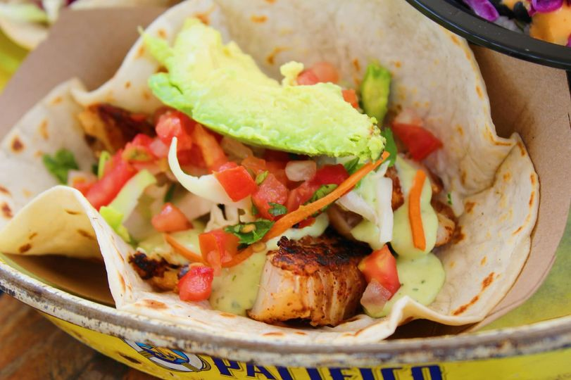 The Acapulco Fish Taco is just spring wrapped in a tortilla. 😍