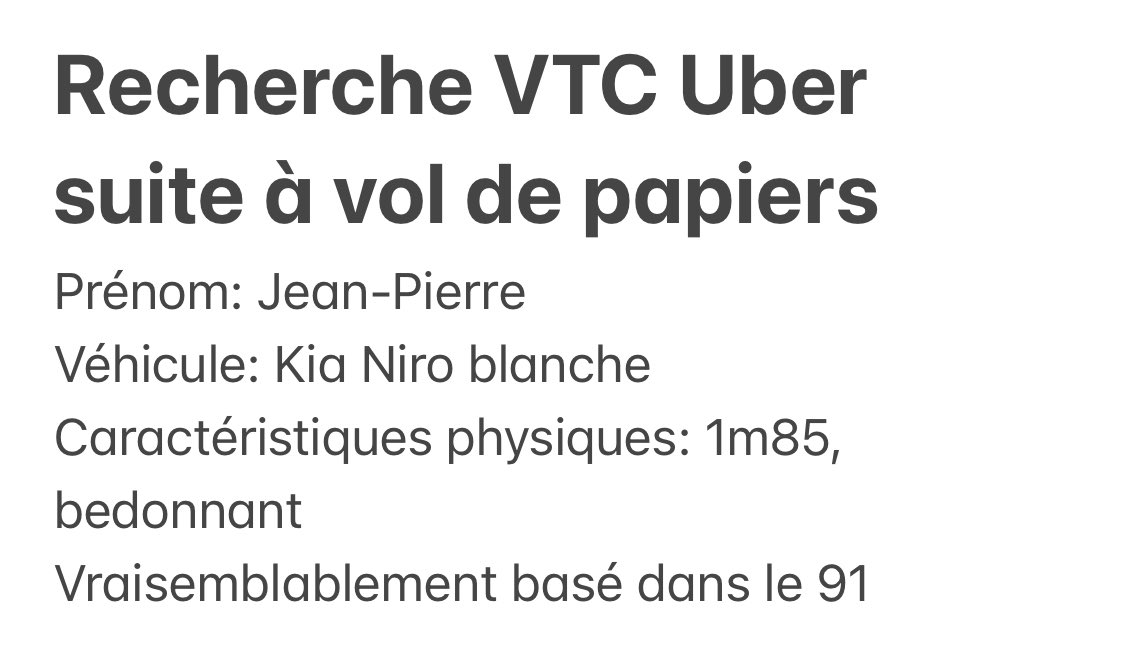 KhadimSambe's tweet photo. UPDATE 7 jours après : @UberFR_support ne retrouve bizarrment pas là course. Je note donc qu’ils couvrent les voleurs &amp; racistes parmi les chauffeurs franchisés. 
Toute aide sera bonne à prendre https://t.co/TqAd0EMq6Q