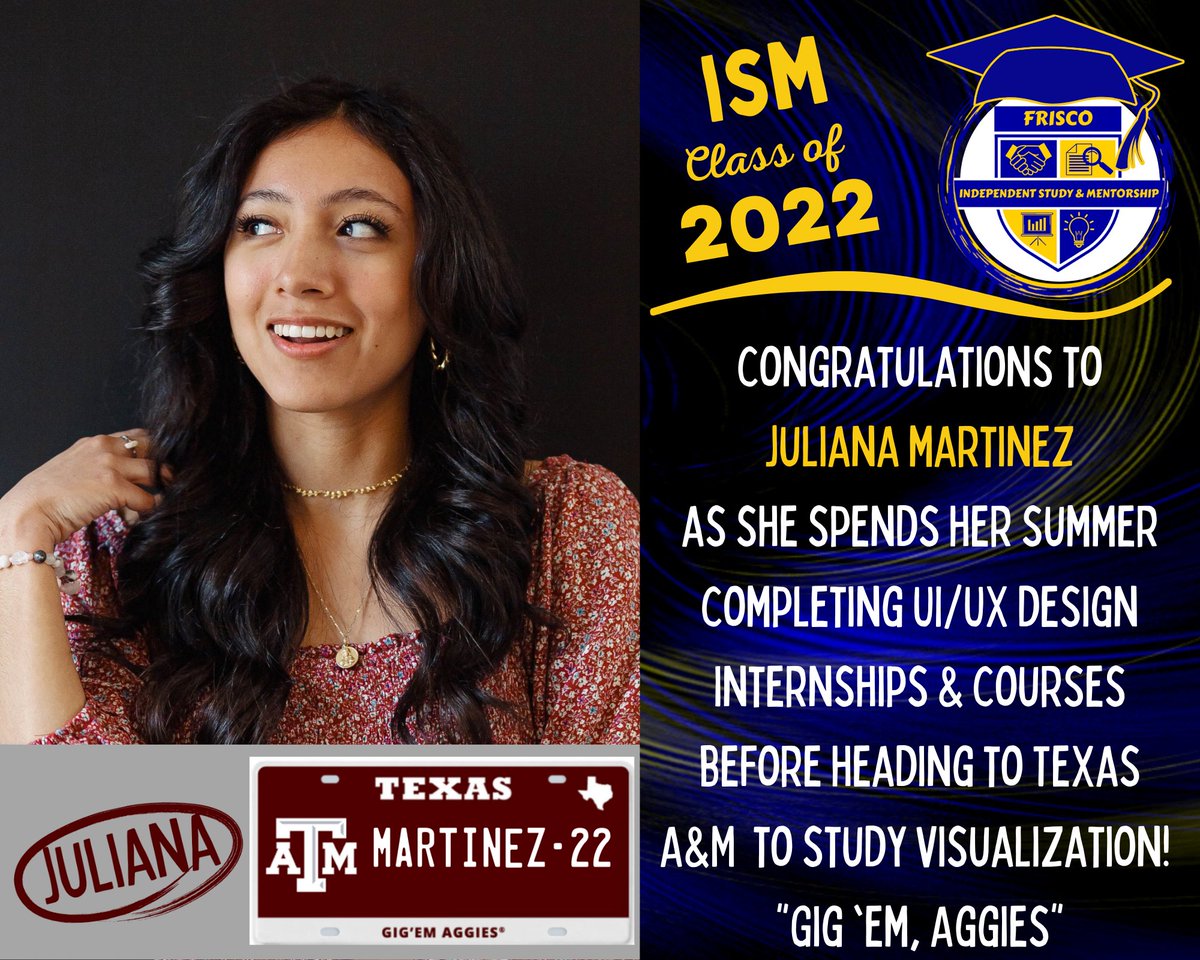 fhs_ism's tweet photo. ISM SENIOR CELEBRATION: @FHSRaccoons Juliana Martinez https://t.co/jY2f0QYY6l