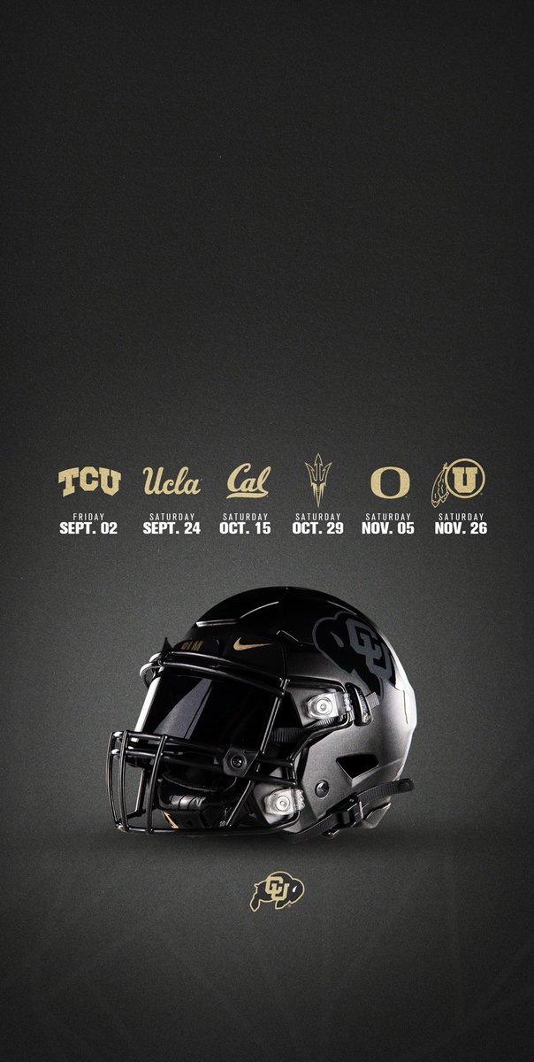 📍Folsom Field

Mark those calendars. 
#GoBuffs | #WallpaperWednesday