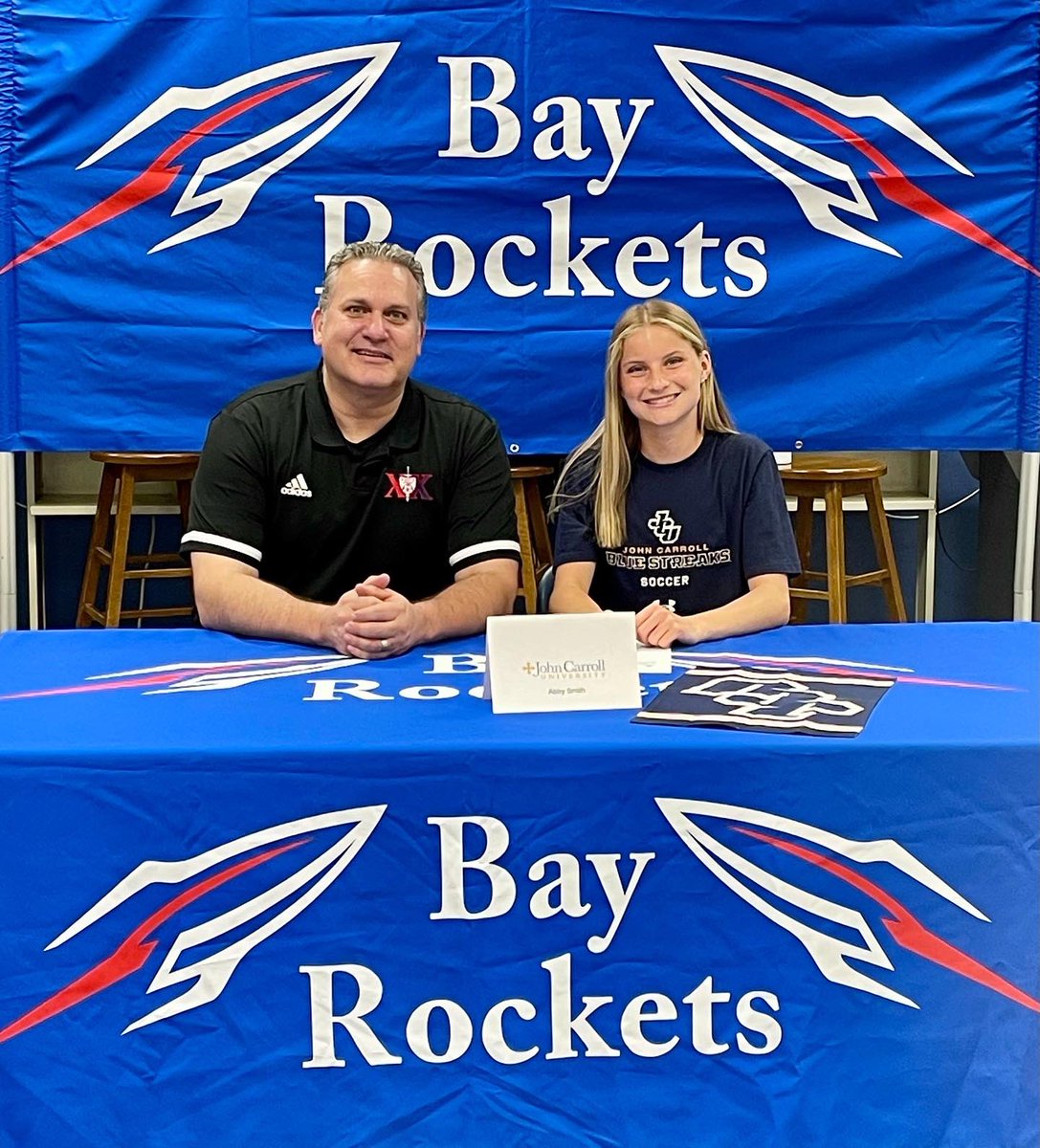 sc_2003's tweet photo. Bay signing day! Congratulations  to West-X F.C.’s Abby Smith, we’re proud of you! Good luck as you continue your academic and soccer careers at John Carroll University! @JCUWSOCCER @BayAthletics @gla_npl @USClubSoccerNPL https://t.co/kfcAvLAjAo