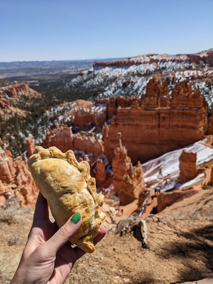 TheDoughMiner's tweet photo. “Pasty” gives a new meaning to grab-and-go👋
Thanks for letting us visit, @BryceCanyonNPS! #DoughMiner #SaltLakeCity

📍 945 S 300 W #101, SLC, UT 84101
⛰️ Hearty Baked Goods Made for the Mountains
⛏️ Opening Date Coming Soon! https://t.co/J57i1s1kjG