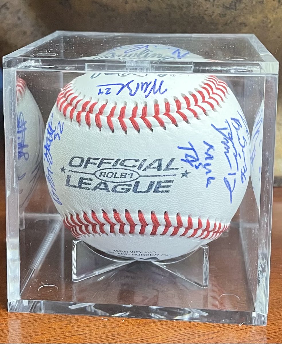 Our annual scholarship golf tournament is May 19th. We are selling a deck of cards for a chance to win an autographed baseball from the 2021 Nat’l Champ team. $25 per card; 2 cards max. DM Desoto Dawgs on Twitter. They will go fast. Check, cash or Venmo on or before May 19th.