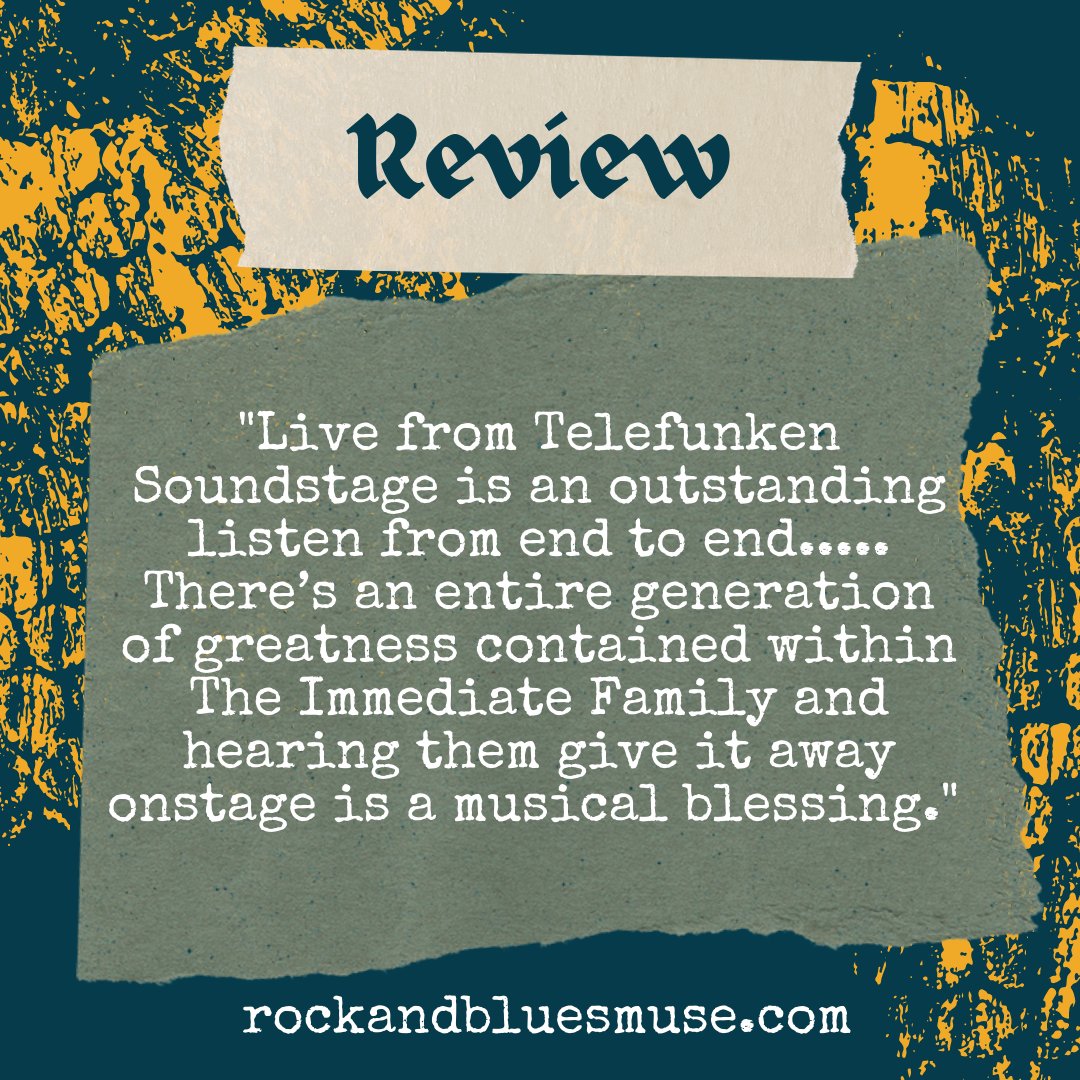 TheImmedFamily's tweet photo. Out this Friday, May 13th via @QuartoValley Records LIVE from the #Telefunken Soundstage! Thanks for the early review @RockBluesMuse 🤘
https://t.co/Dph64zy7sD https://t.co/hHDw70JMQr