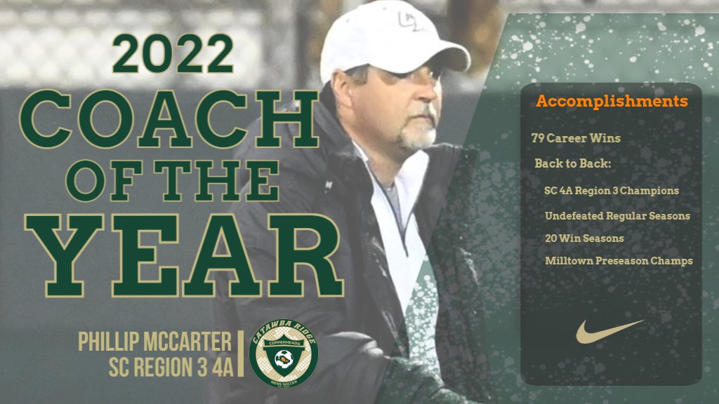 catawba_ridge's tweet photo. Congratulations Coach McCarter https://t.co/I5huGtmeeh