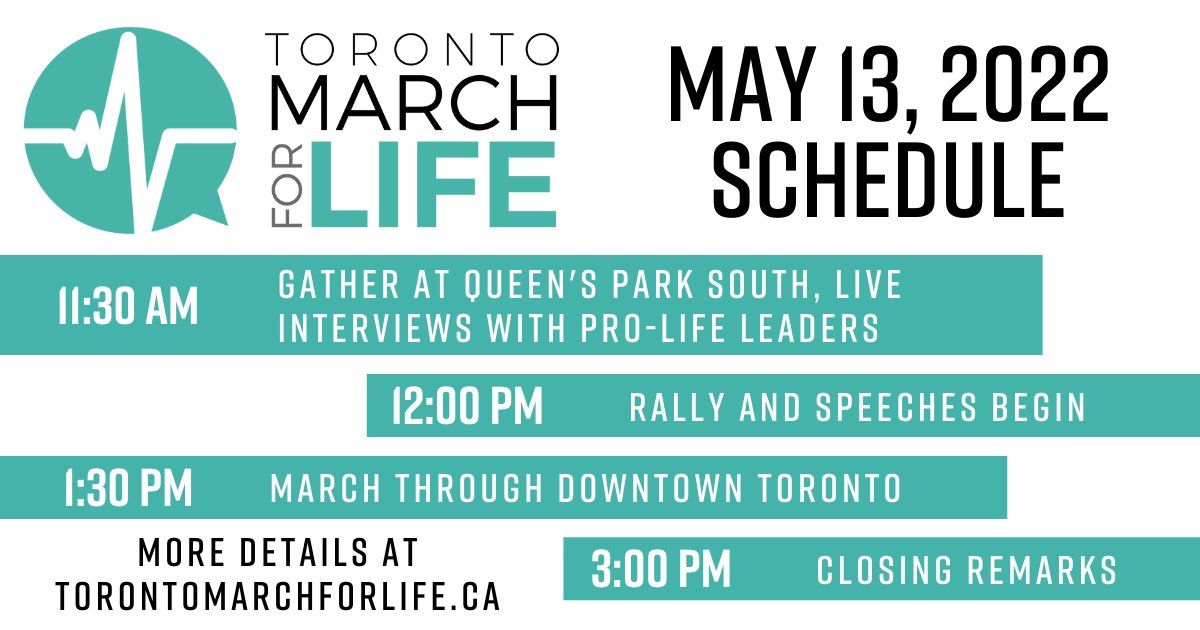 TorontoMarchForLife tweet media