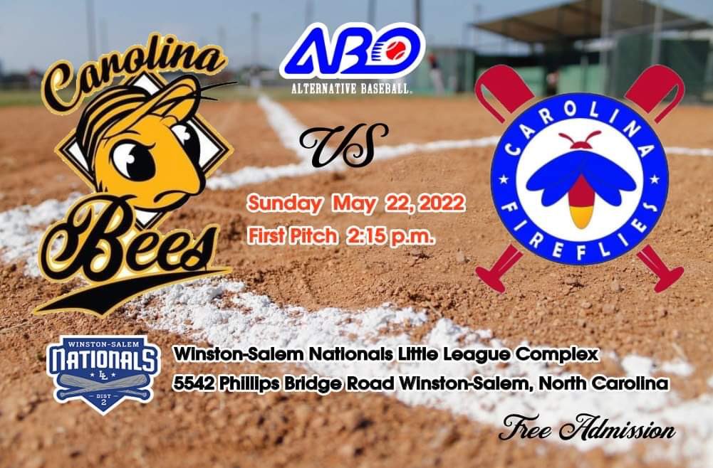 704fireflies's tweet photo. Next Fireflies game will be on the road, in Winston-Salem. We hope some of our supporters can make the trip to watch us take on the Carolina Bees. 🔥🪰⚾️ #704baseball #gofireflies #firstinflight #alternativebaseball #carolinabees https://t.co/hZVAnkY7Bc