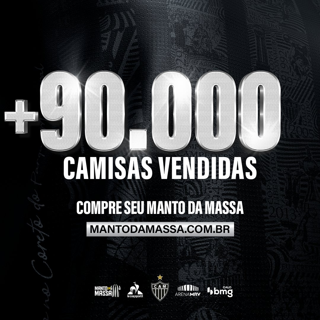 GaloNaVeia's tweet photo. 90 MIL CAMISAS VENDIDAS! Quem acerta quanto tempo até a gente bater os 100k?

A Massa é MUITO F@D4!

Compre já a sua! Vendas abertas para sócios #GaloNaVeia: https://t.co/vxoM7NoynQ https://t.co/vvGYIS02wg