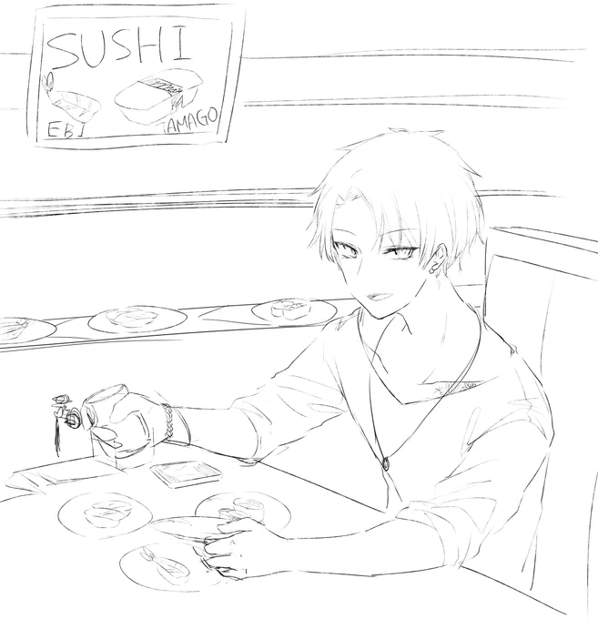 #うたかたーと
寿司を食うぞ!! 