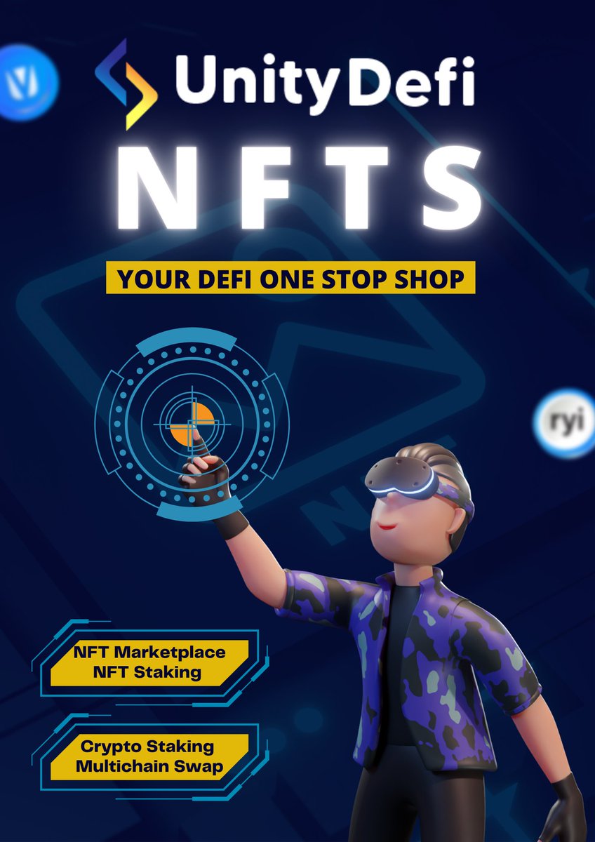 DEFIDASH_'s tweet image. UnityDefi.com the fastest growing #DeFI platform on #BSC 

Now compatible with #RYIPAY Mobile on @Appleios. Simply access your #Web3 DeFi Browser &amp;amp; connect wallet with @WalletConnect 

#NFTSTAKING #NFTs #Apple