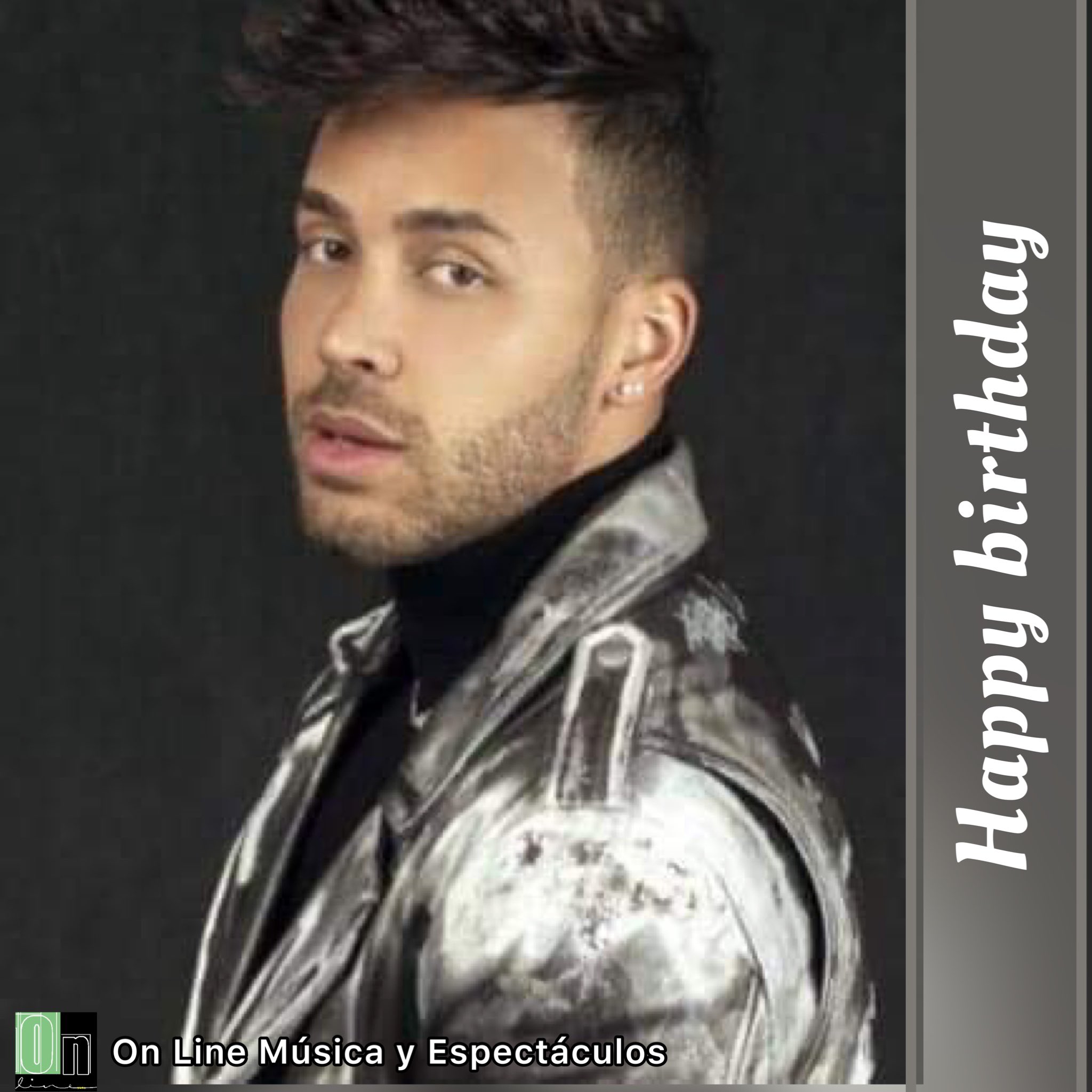 Happy birthday Prince Royce    