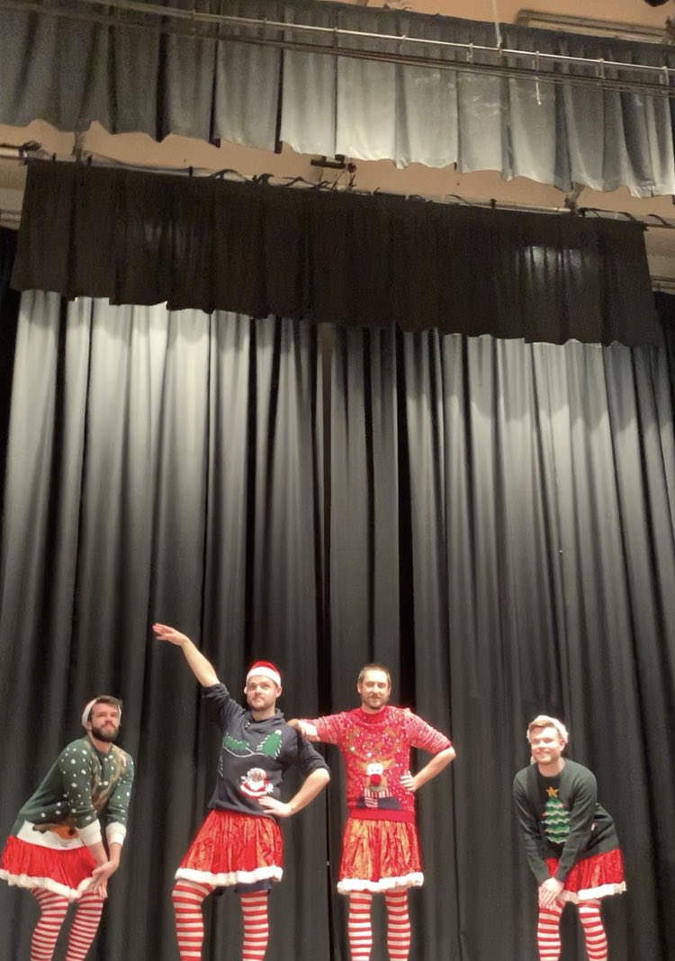 leahbhopal's tweet image. the true winners of teacher’s karaoke #ahsantics