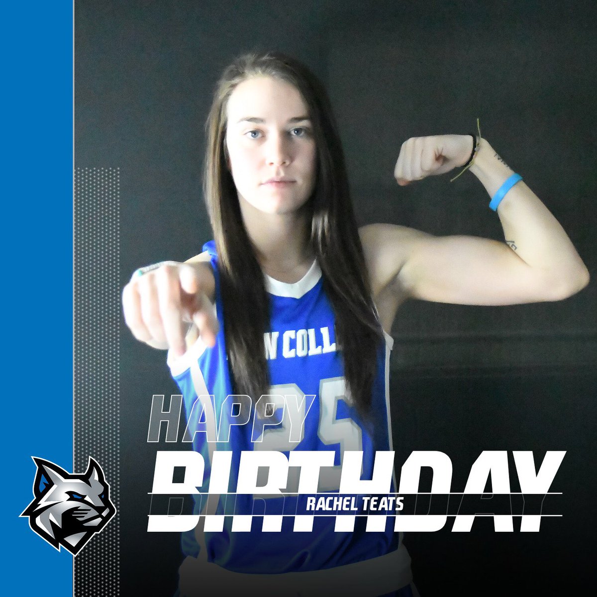 PCTWBasketball's tweet photo. Dominant in all walks of life, we shout Happy Birthday to this beast 💪🏽 Rachel Teats! #MakeSomeNoise #shewild😼 https://t.co/4HnEVDqCk5