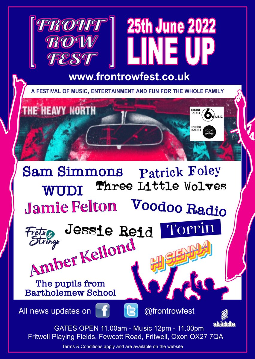 We are ready to go now. <a href="/theheavynorth/">The Heavy North</a> <a href="/hisiennaband/">HI SIENNA</a> <a href="/3LittleWolves1/">3 Little Wolves 🇺🇦</a> <a href="/torrinsings/">Torrin</a> <a href="/jessiereidmusic/">Jessie Reid</a> @AmberKMusicc <a href="/voodooradioband/">VOODOO RADIO</a> <a href="/wudisongs/">wudi</a> <a href="/jamiefelton112/">Jamie Felton</a> <a href="/samsimmonsmusic/">Sam Simmons</a> See you all on June 25th