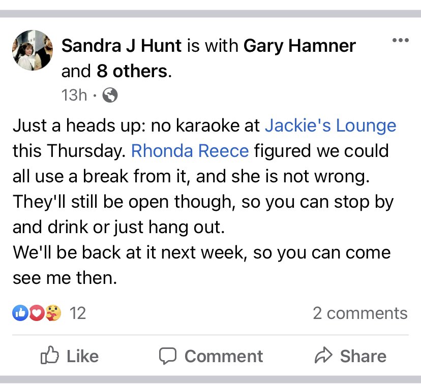 jackies_lounge's tweet photo. See ya next week! https://t.co/1R4g15g0ks