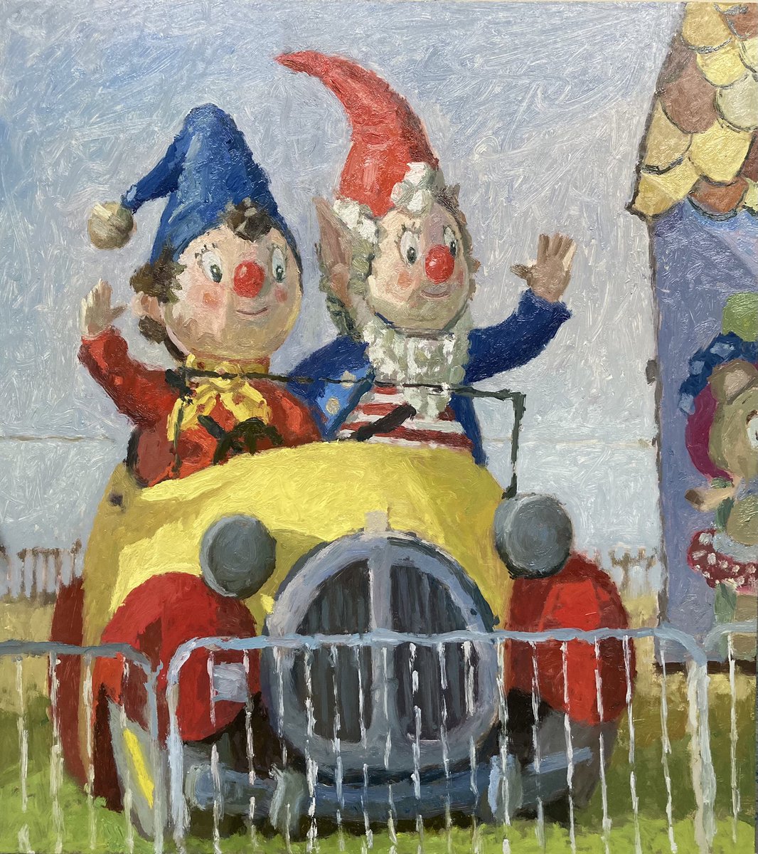 Noddy & Big Ears

#noddyandbigears #oilpainting #lifepainting #enidblyton #noddy #bigears #blackpoolilluminations