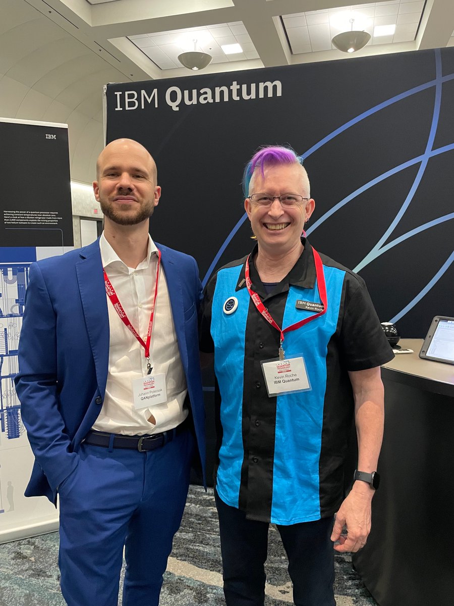 Johann Polecsak (@pmjohann) on Twitter photo Great talk, great things along the road. IBM really knows the way! @kproche
#QANplatform #IBM <a href="/InQuantumTech/">Inside Quantum Technology</a> Great talk, great things along the road. IBM really knows the way! @kproche
#QANplatform #IBM <a href="/InQuantumTech/">Inside Quantum Technology</a>