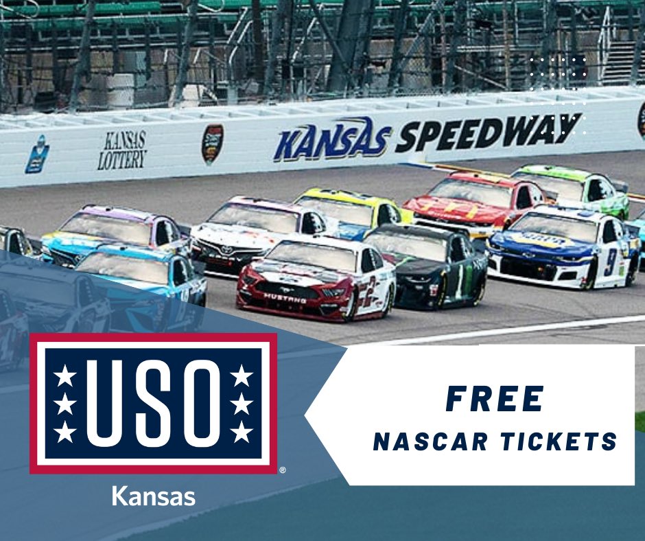 Stop by the USO to get your free NASCAR tickets for THIS Sunday! #BeTheForce 

*You must show your military ID to receive the tickets