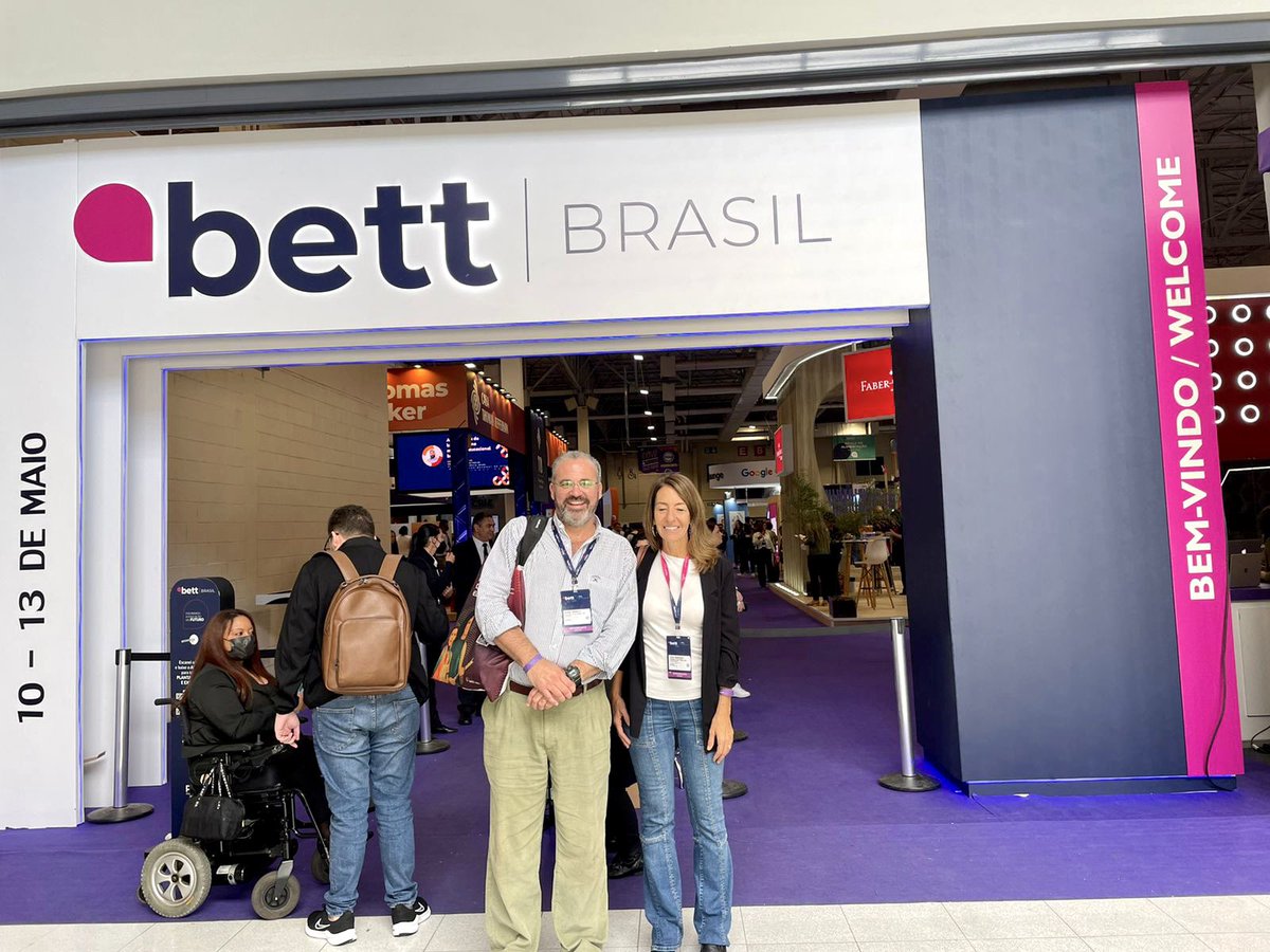 MHcolegio's tweet photo. Presentes en Bett Sâo Paulo 2022 viendo las últimas tendencias del mundo educativo. Humanismo y tecnología en STEAM e Inteligencia Emocional para dar herramientas a nuestros alumnos del S.XXI #tecnologíaeducativa #vanguardia #nuevasideas https://t.co/AcRzRUiuQi