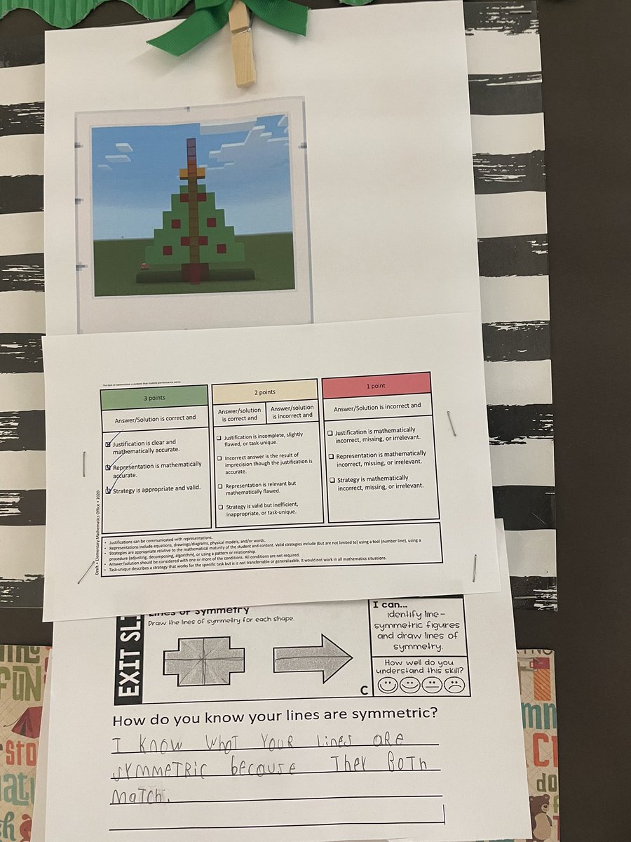 MsMWill3's tweet photo. 🔟Days of STEAM: 4️⃣Oakley is proud to be a Minecraft for Education Champion School! 4th grade Ss use Minecraft to model symmetry. 💻What’s next @OakleyTigers? @PlayCraftLearn @EstellaBCook @APJordan12 @PreditaLundy @DrTamaraCandis @STEMSLC @DustinDavisCTE @thomasneverstop https://t.co/CMmghJ0Bsk