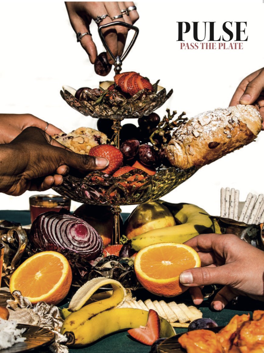 Everyone, please save room for this year's reveal of the cover of Pulse magazine. We are serving it to you on a silver platter 🍽: