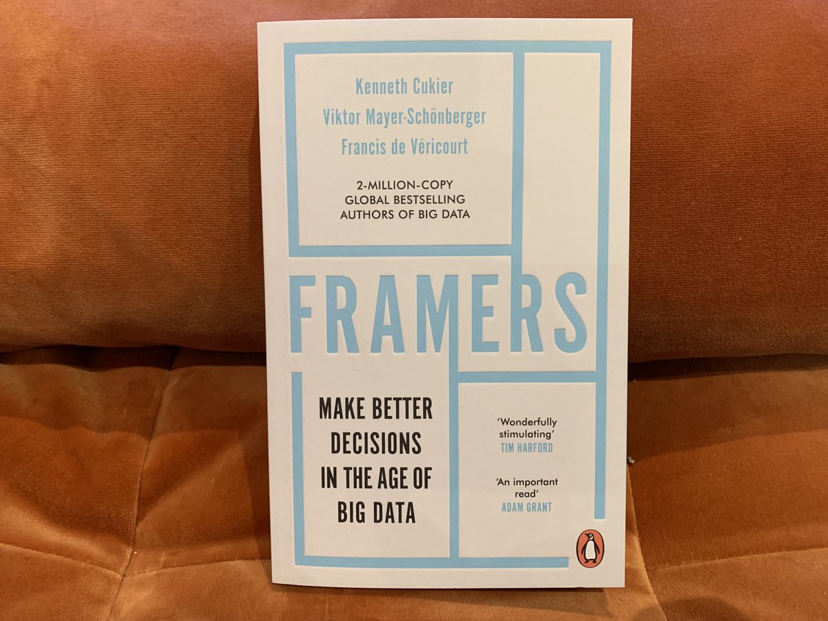 Kenneth Cukier (@kncukier) on Twitter photo Great news! #Framers is released in paperback today. A lovely edition, thanks to <a href="/PenguinUKBooks/">Penguin Books UK</a> and <a href="/DuttonBooks/">Dutton Books</a> by way of fabulous coauthors <a href="/Viktor_MS/">V Mayer-Schönberger</a> and <a href="/FVericourt/">Francis de Véricourt</a>.
Info at framers-book.com Great news! #Framers is released in paperback today. A lovely edition, thanks to <a href="/PenguinUKBooks/">Penguin Books UK</a> and <a href="/DuttonBooks/">Dutton Books</a> by way of fabulous coauthors <a href="/Viktor_MS/">V Mayer-Schönberger</a> and <a href="/FVericourt/">Francis de Véricourt</a>.
Info at framers-book.com