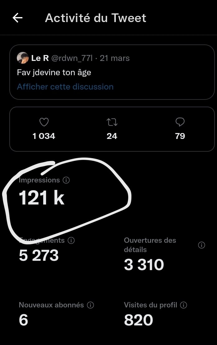 un des seul twitt ou j'ai fais des bon stat regarder c quoi 🤣 " fav jdevine ton age "